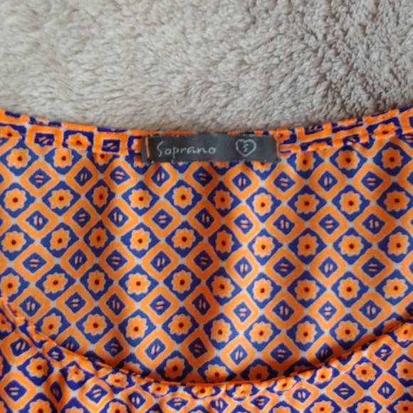 Nordstrom Soprano Flowy Elastic Waist Tunic Dress - Picture 7 of 7